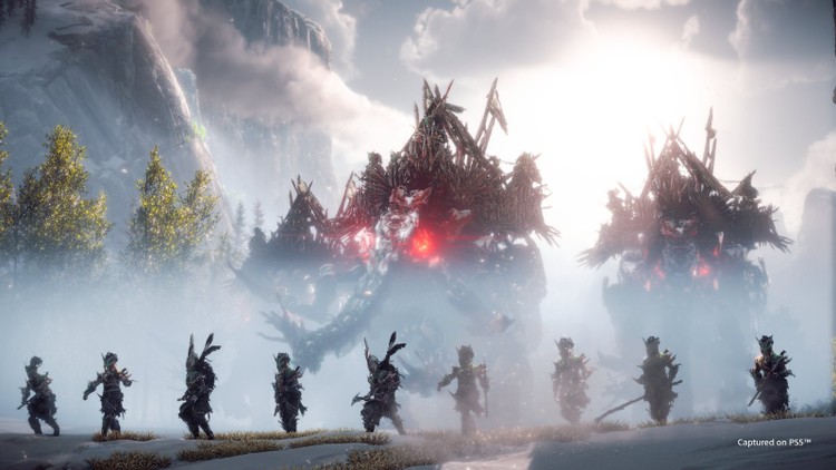 Horizon Forbidden West na kolejnej rozgrywce z PS4. Zobaczcie walkę z Mumakłem