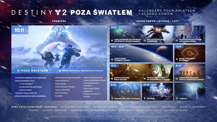 Destiny 2: Poza Światłem – premierowy zwiastun i masa szczegółów