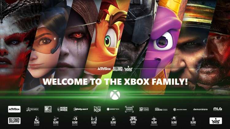Xbox i wszystkie studia first-party na jednej grafice. Imponująca liczba deweloperów i posiadanych marek