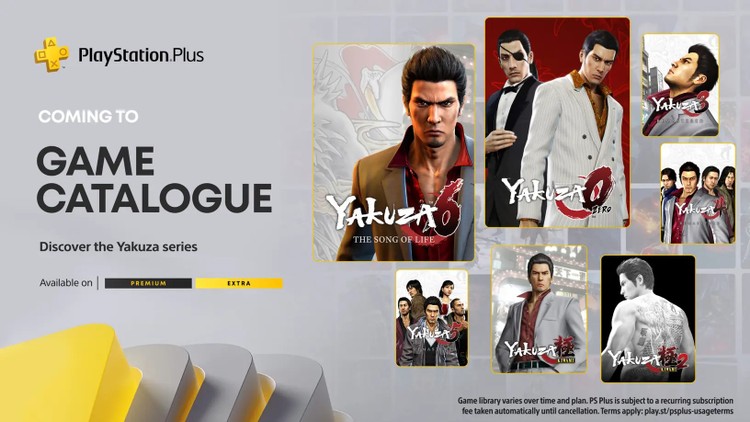 Yakuza w PS Plus Premium i Extra. Do usługi Sony trafią wszystkie odsłony serii