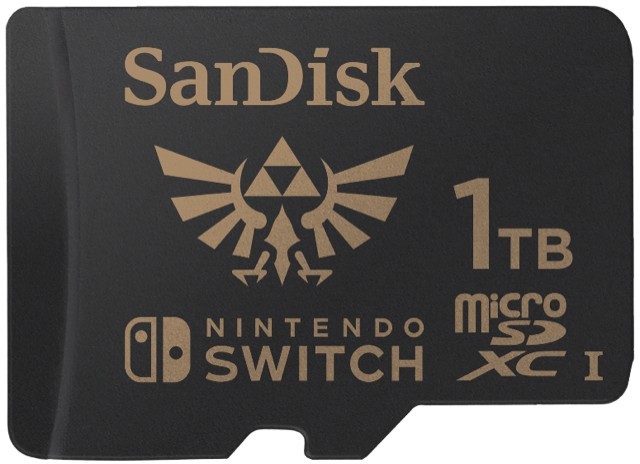 Kolekcjonerska karta microSD SanDisk dla fanów Zeldy
