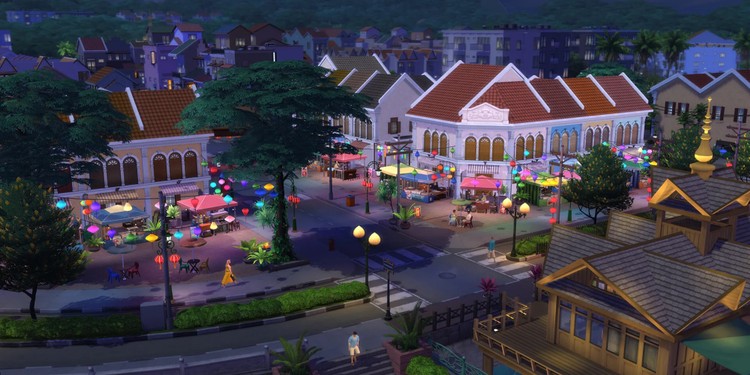 Now we have done The Sims 4 in gameplay.  Jak działa wynajmowanie mieszkań?