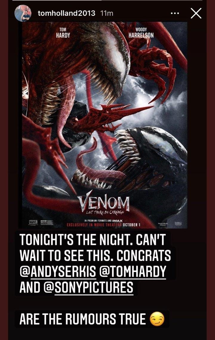 UWAGA! Poniżej znajdują się spoilery ze sceny po napisach Venoma 2: Carnage., Wyciekła scena po napisach Venoma 2. Sony potwierdziło plotki