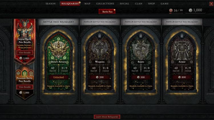 Diablo 4 battle pass