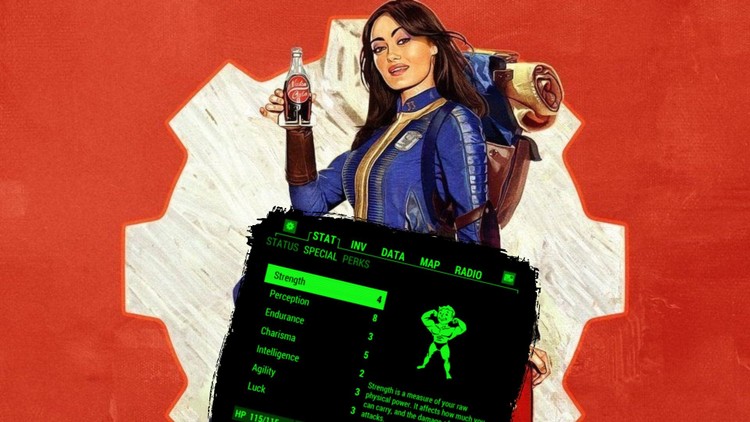 Bethesda ujawniła statystyki SPECIAL głównych bohaterów serialu Fallout