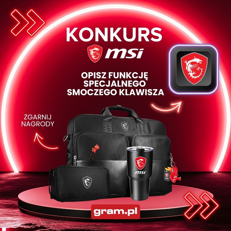 Konkurs - opisz funkcję smoczego przycisku MSI i wygraj!