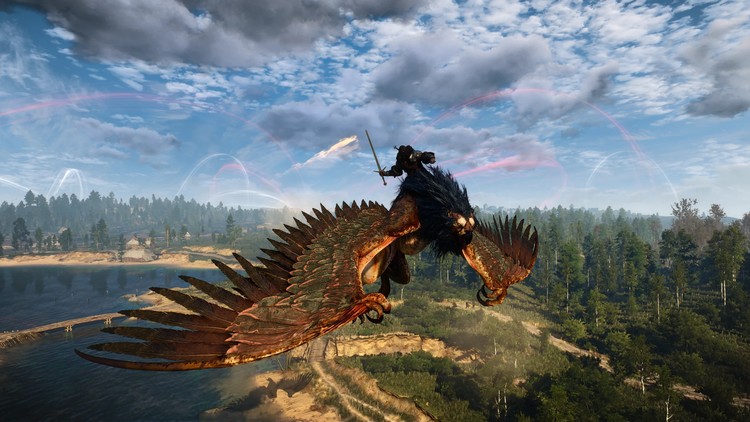 Geralt latający na Gryfie. Nowy mod do Wiedźmina 3 pozwala podbić przestworza