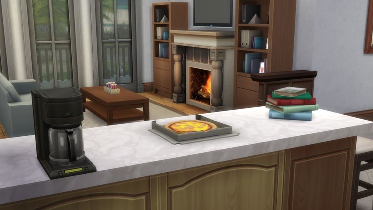 Ile kosztuje pizza na dowóz w The Sims 4?