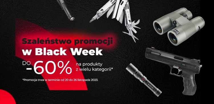 Black Week w sklepie internetowym bron.pl!