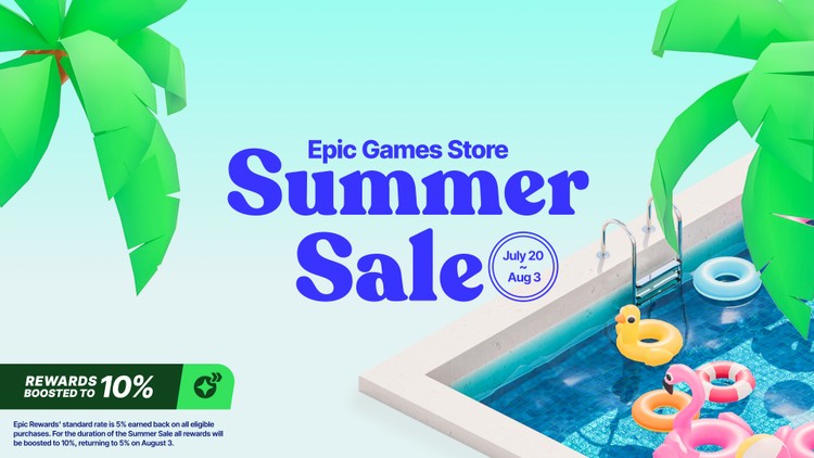 Letnia Wyprzedaż w Epic Games Store. Masa gier na PC z rabatami nawet do 90%