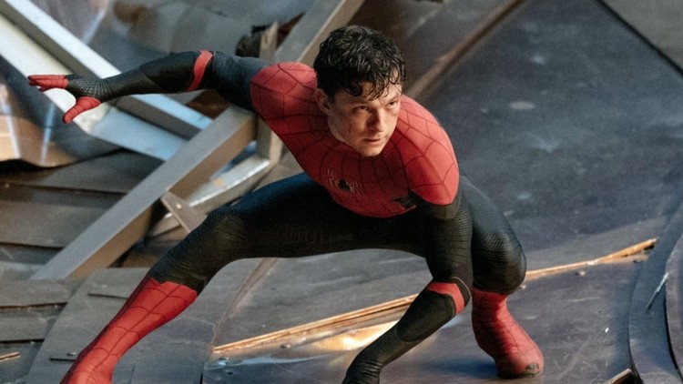 Tom Holland jako Spider-Man