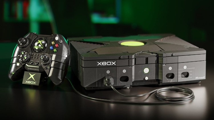 Mattel Brick Shop Microsoft XBOX Building Set