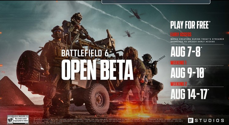Battlefield 6 – daty beta testów