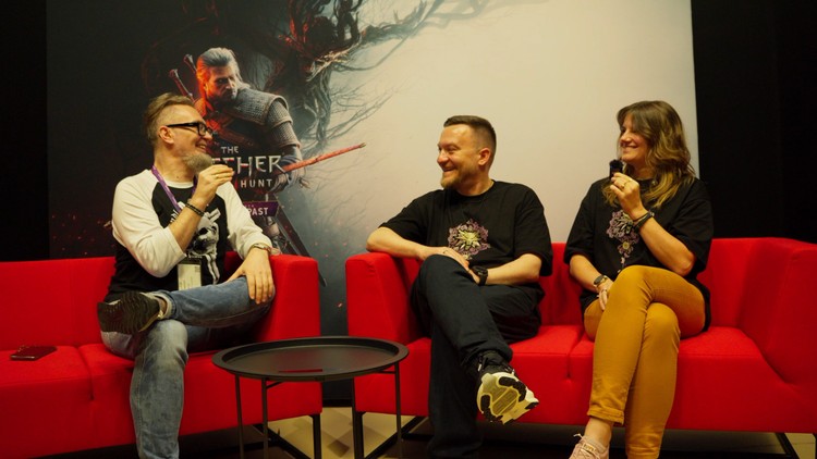 Od lewej: Michał “Myszasty” Nowicki, Jakub Rokosz, Karolina Kuzia-Rokosz