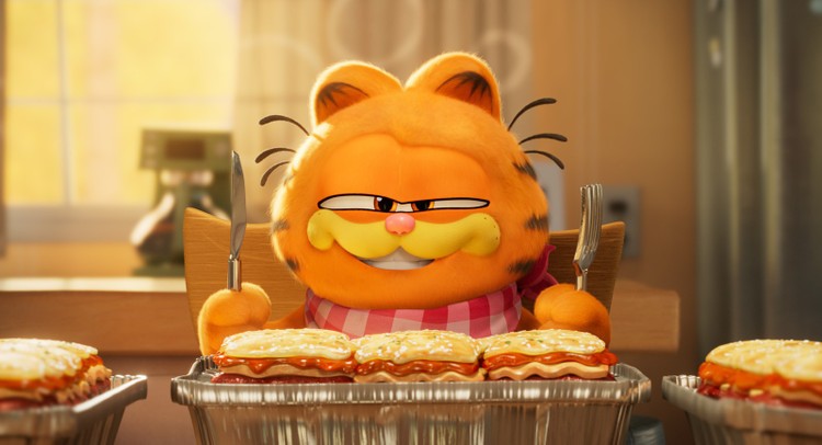 Garfield też parodiuje Diunę 2. Pustynna planeta jako wielka kocia kuweta