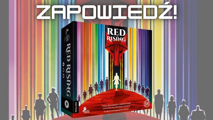 Planszówka Red Rising na podstawie powieści Pierce’a Browna również po polsku