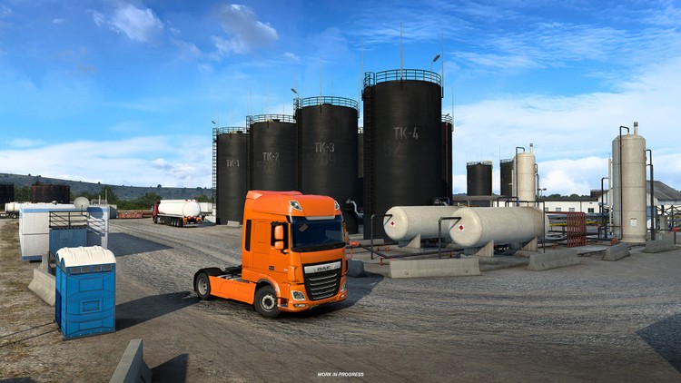 Euro Truck Simulator 2: West Balkans na kolejnym materiale. Przemysł naftowy Albanii