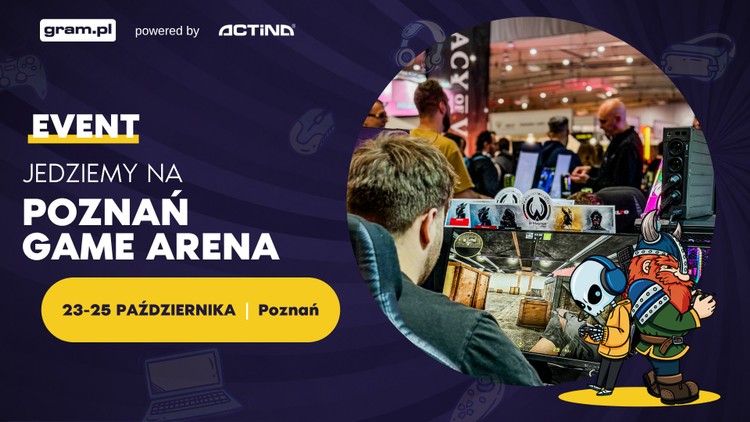 Gram.pl na Poznań Game Arena 2026. Widzimy się na jubileuszowej edycji!