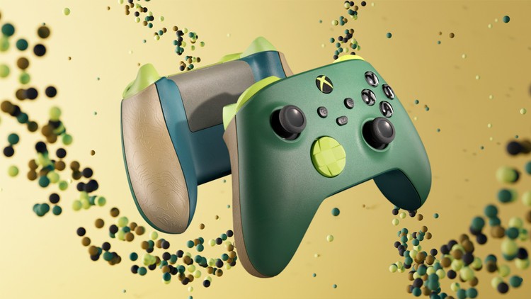Microsoft świętuje Dzień Ziemi. Powstał kontroler do Xboxa wykonany z przetworzonych plastikowych odpadów