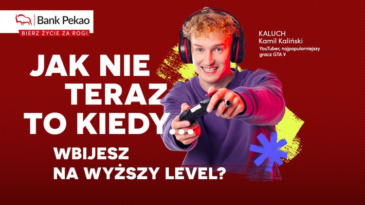 Wbij na wyższy level z kontem gamingowym dla młodych Banku Pekao S.A.!