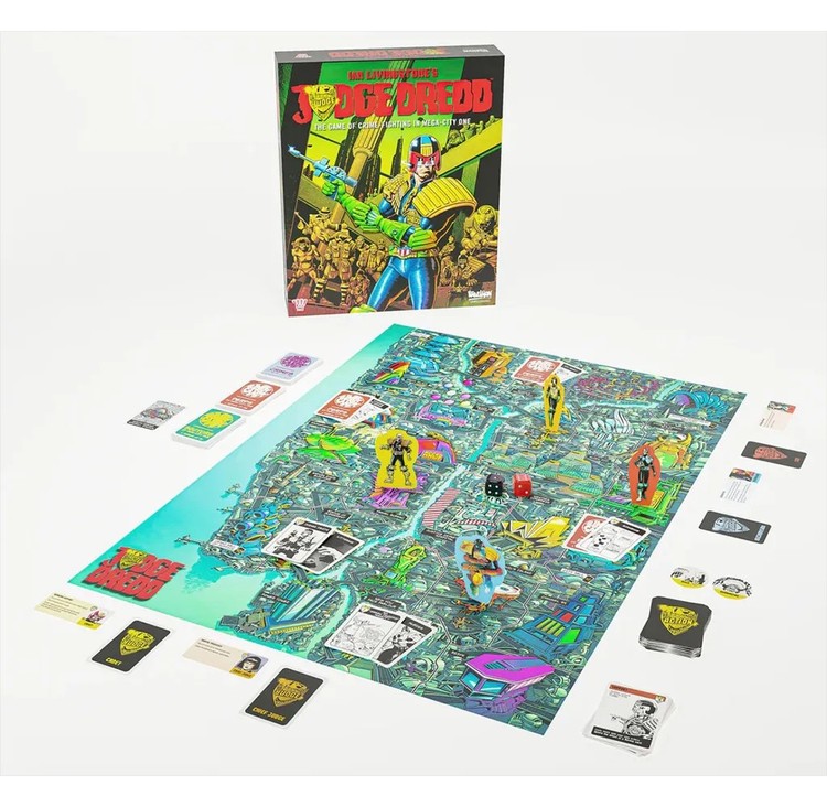 Judge Dredd: The Game Of Crime-Fighting In Mega-City One