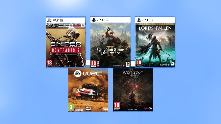 Wyprzedaż gier pudełkowych na PS5