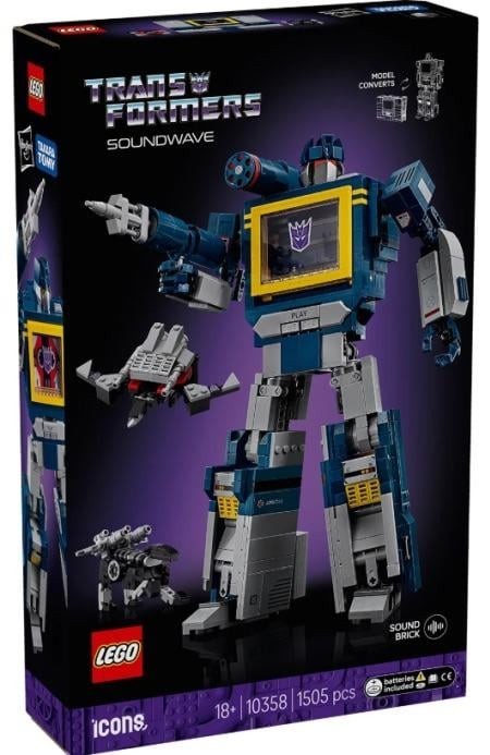 Powstaje pierwszy oficjalny Decepticon z LEGO, Pierwszy Decepticon z LEGO. Bohaterem nowego zestawu nie jest jednak Megatron