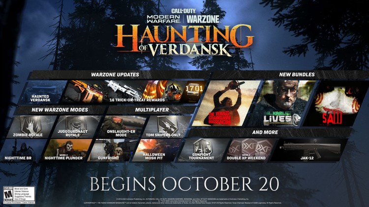 Rusza Halloween w Call of Duty - straszne oblicze The Haunting of Verdansk