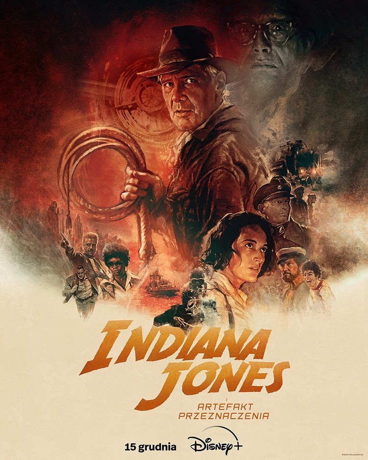 Indiana Jones i artefakt przeznaczenia w Polsce na Disney+ dopiero 15 grudnia, Indiana Jones i artefakt przeznaczenia z opóźnioną premiery na Disney+ w Polsce