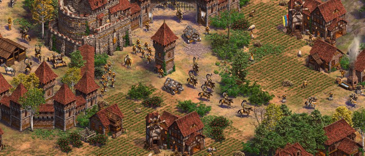 Polska w Age of Empires 2. Definitive Edition rozszerzone o Dawn of the Dukes