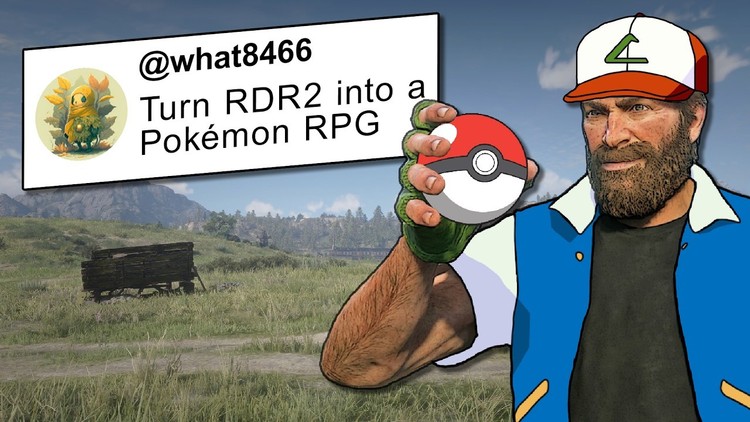 Pokémon w Red Dead Redemption 2