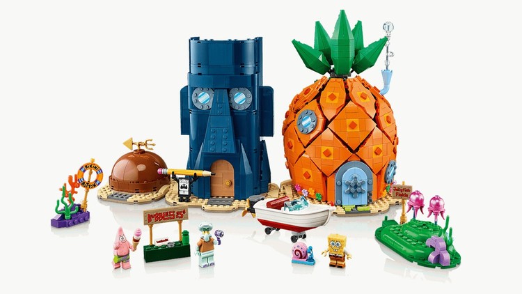 LEGO 11386 SpongeBob Kanciastoporty: Bikini Dolne