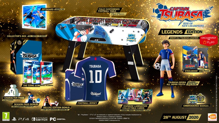Captain Tsubasa: Rise of New Champions – Champions Edition, Edycja kolekcjonerska Captain Tsubasa za ponad 8 tysięcy złotych? Czemu nie!