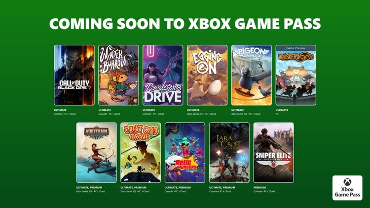 Oferta Xbox Game Pass na pierwszą połowę listopada 2025