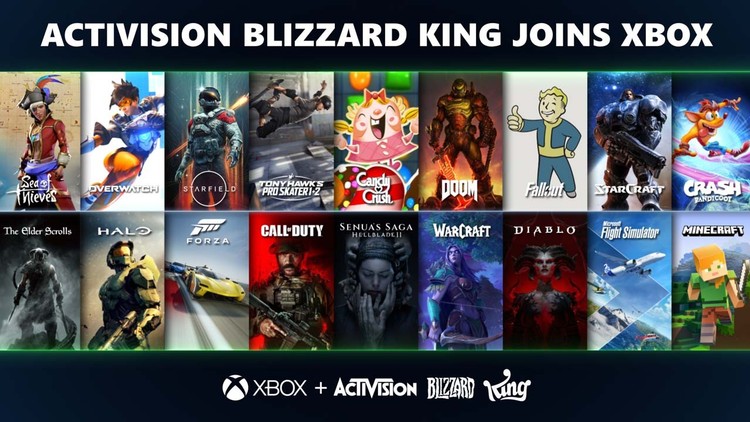 Microsoft oficjalnie kupił Activision Blizzard. Wspomniano o dodaniu gier do Xbox Game Pass