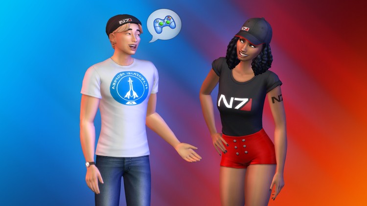 Darmowy dodatek do The Sims 4 inspirowany Mass Effectem, Przepiękna nowa grafika z Mass Effect 5. BioWare świętuje N7 Day wieloma atrakcjami