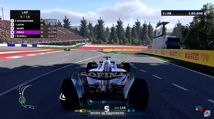 F1 22 – nowe wideo z gameplayem omawia fizykę w grze