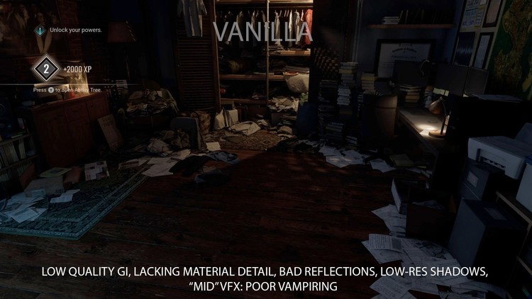 Vampire: The Masquerade – Bloodlines 2 – lepsze oświetlenie i refleksy dzięki modowi, Vampire: The Masquerade – Bloodlines 2 z ukrytymi opcjami graficznymi. Fanom udało się je przywrócić