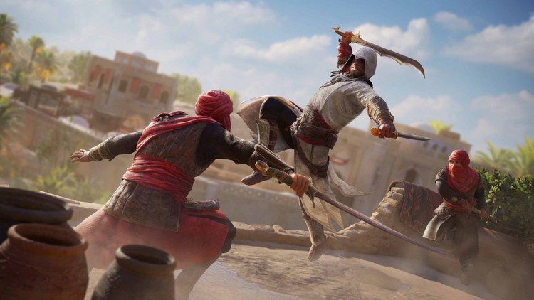 Walka w Assassin’s Creed Mirage jest inspirowana samurajami i … Rycerzami Jedi