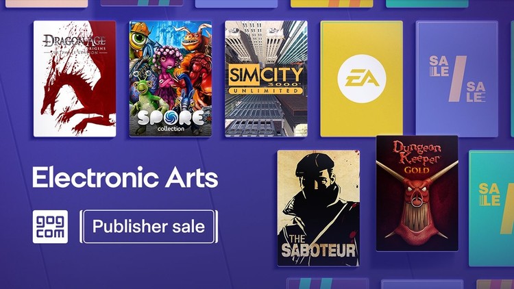 Wyprzedaż gier Electronic Arts na GOG.com. Wybrane produkcje taniej nawet o 75%