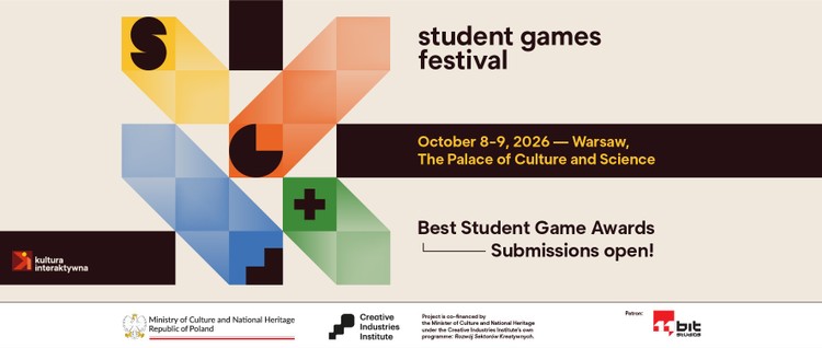 Student Games Festival 2026 odbędzie się w Warszawie