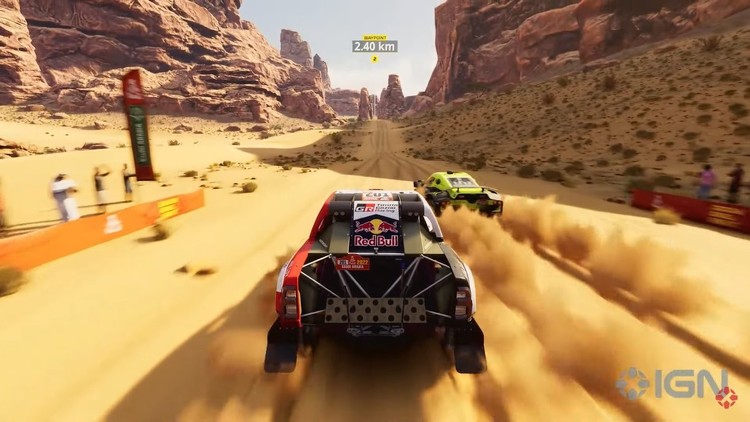 Dakar Desert Rally na gameplayu. Pustynia, plaża, a nawet śnieg