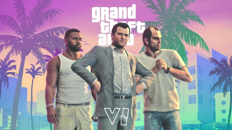 Zwiastun GTA 6, ale z bohaterami GTA 5. Michael, Trevor i Franklin szaleją w Vice City