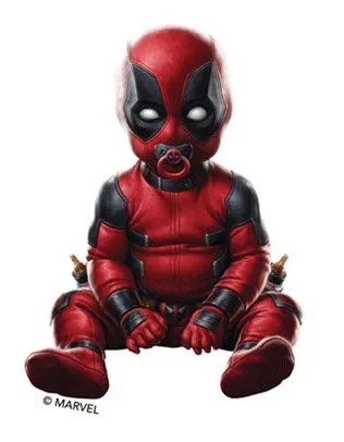 Deadpool & Wolverine – nowe grafiki z alternatywnymi wersjami bohatera, Nowe grafiki z alternatywnymi Deadpoolami. Jest dziecko, pies i latająca głowa