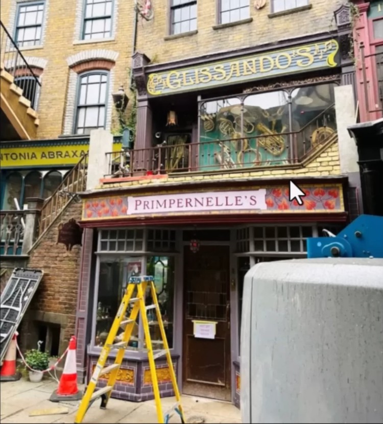 Ulica Pokątna – wyciek z planu serialu Harry Potter