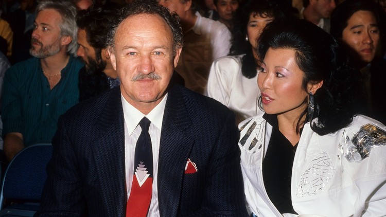 Gene Hackman i jego żona Betsy Arakawa