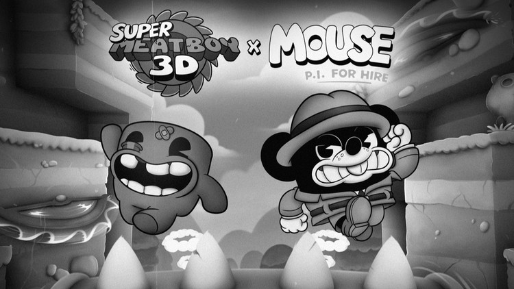 Super Meat Boy 3D x MOUSE: P.I. For Hire