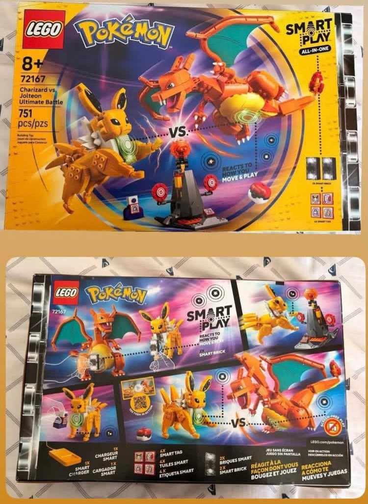 Charizard kontra Jolteon w nowym zestawie LEGO Pokemon, LEGO Pokemon szykuje nietypowy pojedynek? Wyciek ujawnia starcie Charizarda z Jolteonem