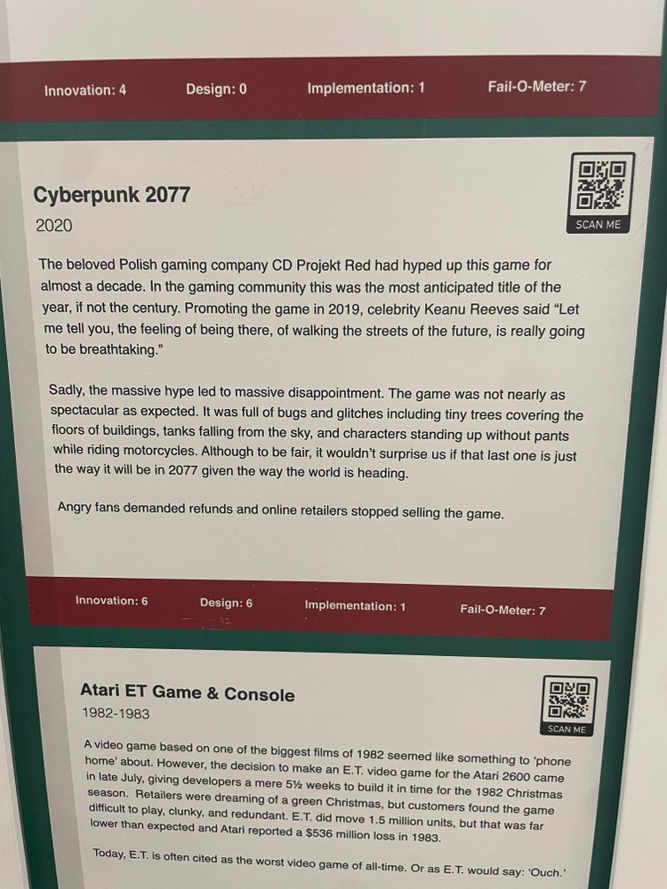 Cyberpunk 2077 trafiło do Muzeum Porażki, Cyberpunk 2077 w Muzeum Porażki. Gracze jednak bronią produkcji CD Projekt RED