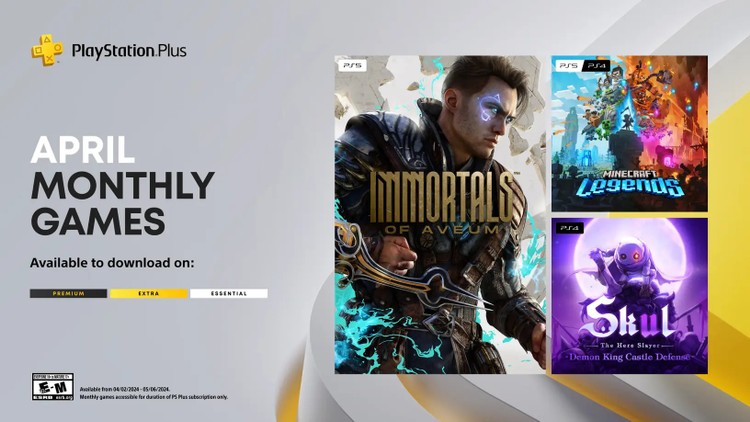 PlayStation Plus z oficjalną ofertą na kwiecień. Znamy tytuły gier